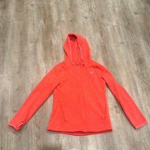 Girls pink Old Navy Active sweater jacket. Size 10/12, pink. Fleece lined.